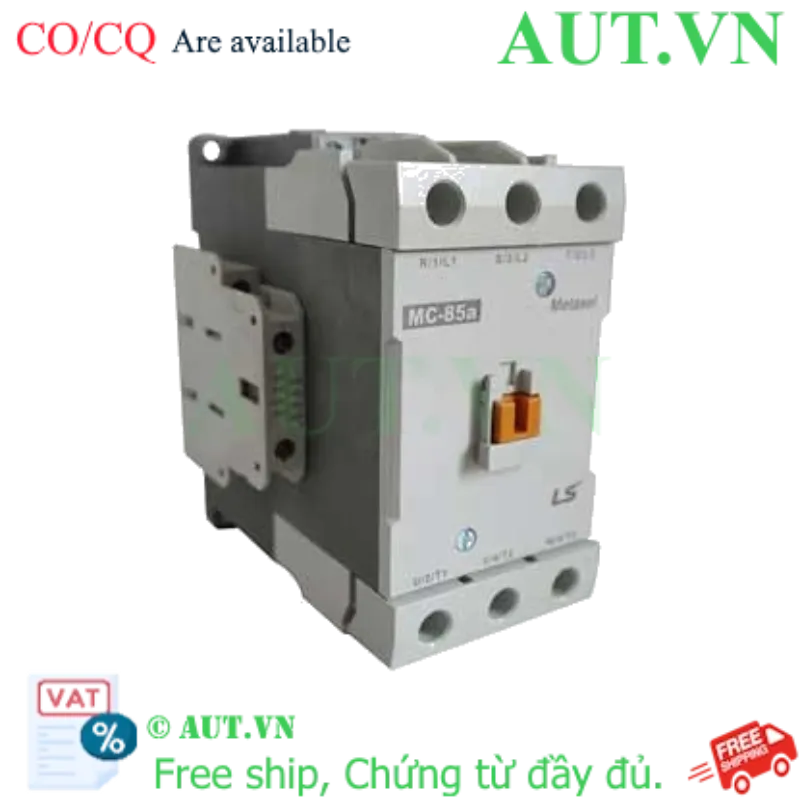Ảnh của Công tắc tơ 3 pha LS MC-85a 24VAC 85A 45kW 2NO+2NC