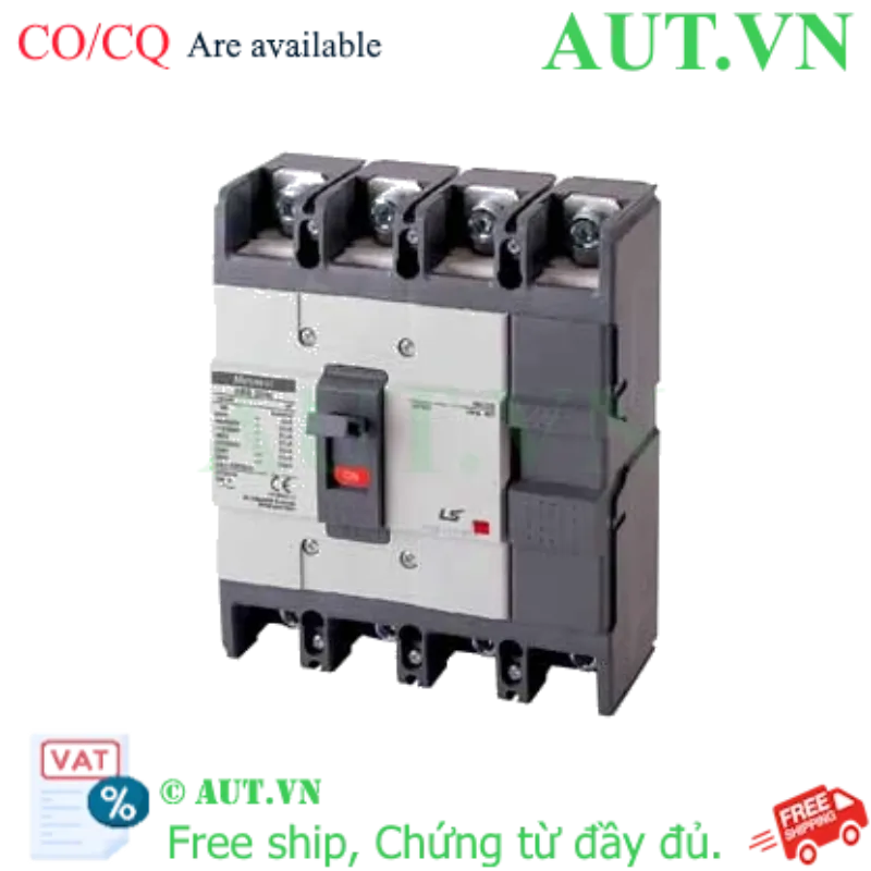 Ảnh của MCCB LS ABS204c 150A - 4P, 150A, 42kA, 500VDC, 690VAC
