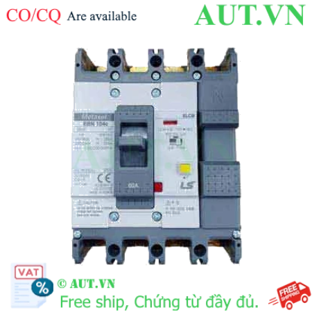 Ảnh của Aptomat chống giật 4 cực LS EBN104c 60A 100/200/500mA .