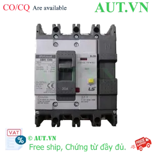 Ảnh của Aptomat chống giật 4 cực LS EBN104c 20A 30mA .