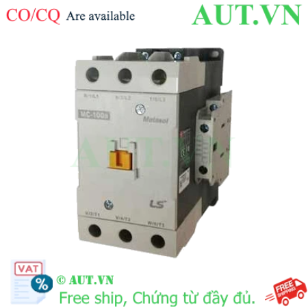 Ảnh của Công tắc tơ 3 pha LS MC-100a 220VDC 100A 55kW 1NO+1NC