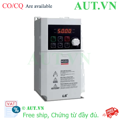 Ảnh của Biến tần LS LSLV0004M100-1EOFNA 0.4 kW 1 Pha 220V 2.4A 400Hz IP20