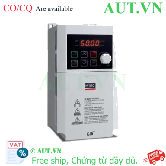 Ảnh của Biến tần LS LSLV0004M100-1EOFNA 0.4 kW 1 Pha 220V 2.4A 400Hz IP20