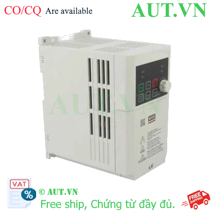 Ảnh của LSLV0008M100-1EOFNA Biến tần LS - 1 pha 220VAC 0.75kW 4.2A 400Hz IP20