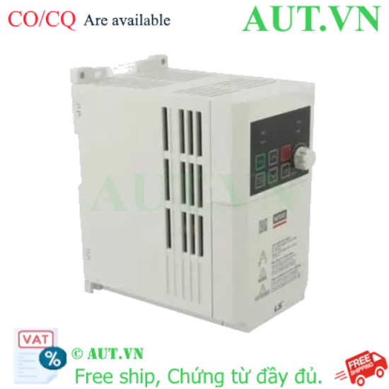 Ảnh của LSLV0008M100-1EOFNA Biến tần LS - 1 pha 220VAC 0.75kW 4.2A 400Hz IP20