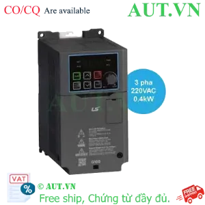 Ảnh của Biến tần LS LSLV0004G100-2EONN 0.4kW/0.75kW - 3 Pha 220V, Điều khiển Vector SVC, Siêu gọn nhẹ