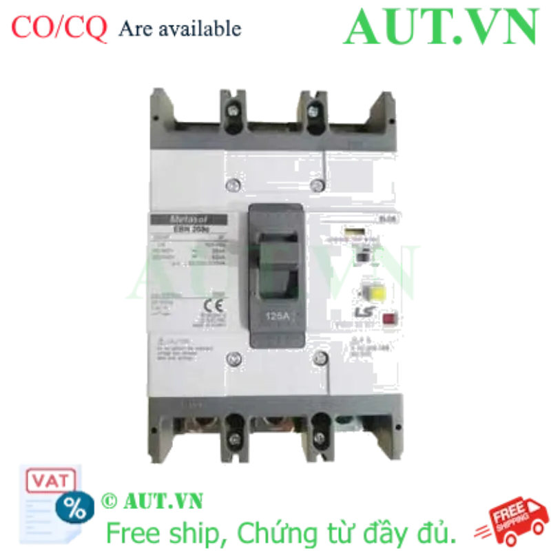 Ảnh của Aptomat chống giật 3 pha LS EBN203c 125A 100/200/500mA .