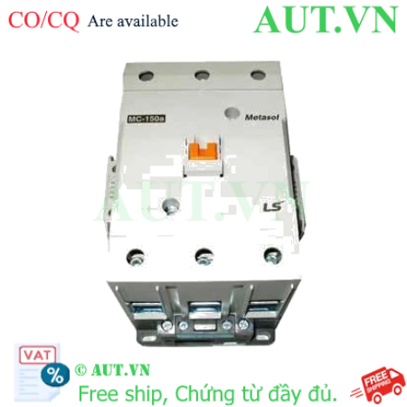 Ảnh của Công tắc tơ 3 pha LS MC-150a 110VAC 150A 75kW 2NO+2NC