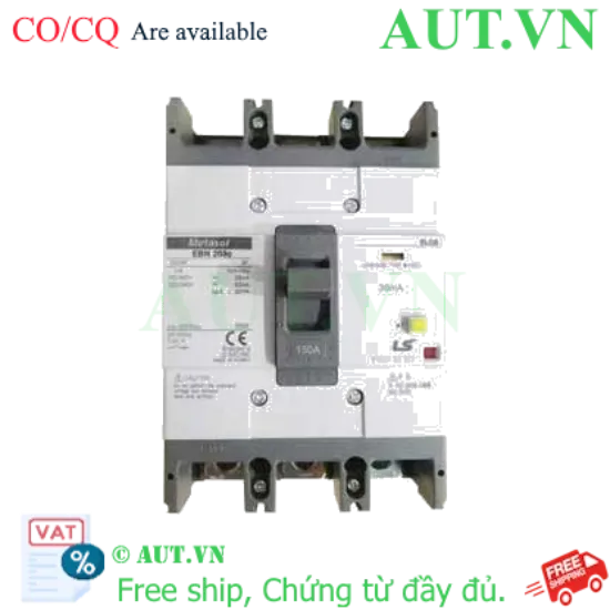 Ảnh của Aptomat chống giật 3 pha LS EBN203c 150A 30mA .