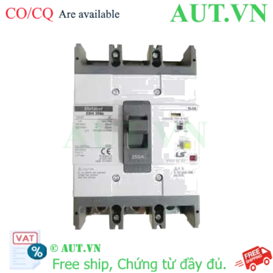 Ảnh của Aptomat chống giật 3 pha LS EBN203c 250A 100/300/500mA .