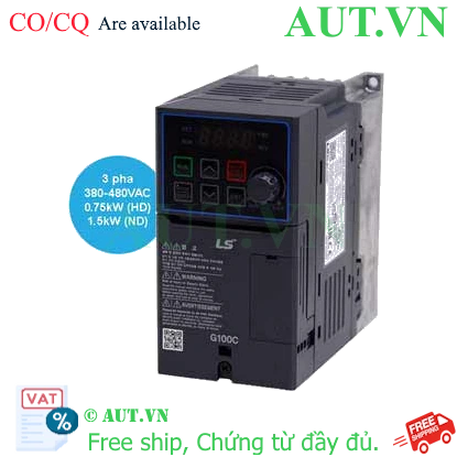 Ảnh của Biến tần LS LSLV0008G100C-4EONN, 3 pha, 380-480V, 0.75kW
