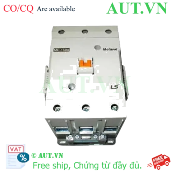 Ảnh của Công tắc tơ 3 pha LS MC-150a 110VDC 150A 75kW 1NO+1NC