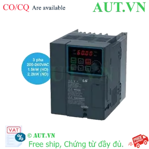 Ảnh của Biến tần LS LSLV0015G100C-2EONN 1.5kW 3 Pha | Điều Khiển SVC Chính Xác, Tải Nặng HD, Kết Nối RJ45 | AUT VN