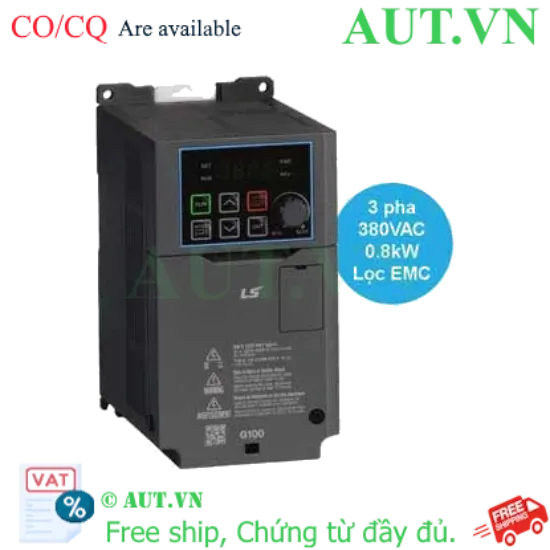 Ảnh của Biến Tần LS LSLV0008G100-4EOFN 0.75kW 380V - Điều Khiển SVC, 400Hz, Hiệu Suất Cao | AUT VN
