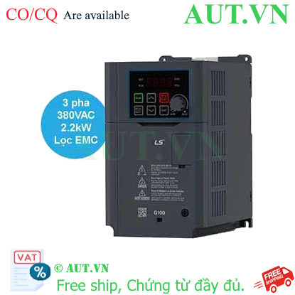 Ảnh của Biến tần LS LSLV0022G100-4EOFN 2.2KW 3 Pha 380V 5.5A,6.9A - IP20