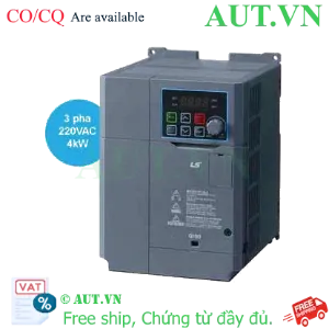 Ảnh của Biến Tần LS LSLV0040G100-2EONN 4kW 3 Pha 220V | Điều Khiển SVC, Tải Nặng HD, Chính Hãng AUT VN