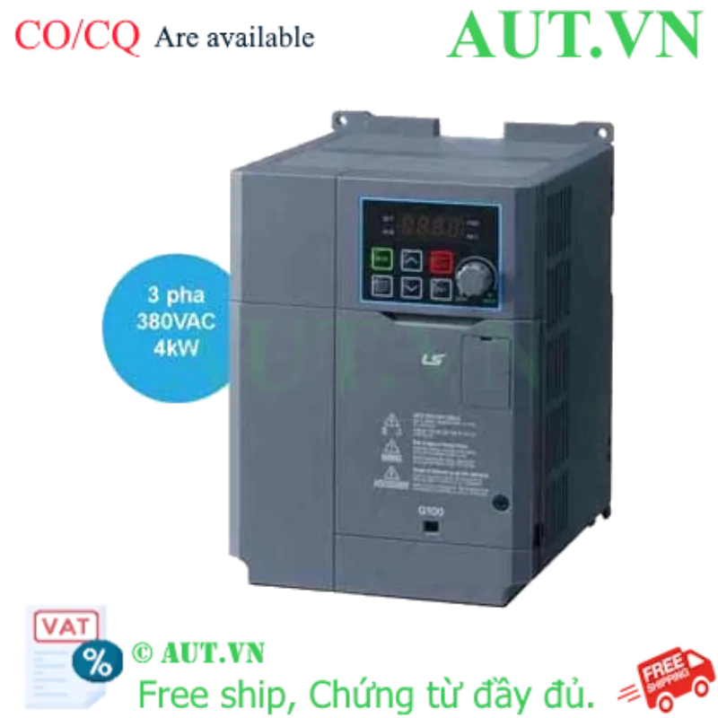 Ảnh của Biến Tần LS LSLV0040G100-4EONN 4kW/5.5kW 3 Pha 380V | Dòng G100, Điều Khiển SVC, Công Suất Kép