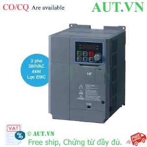 Ảnh của Biến Tần LS G100 LSLV0040G100-4EOFN 4kW 380V | Điều Khiển SVC, Tải Nặng HD, Chống Nhiễu EMC | AUT VN