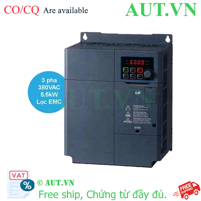 Ảnh của Biến tần LS LSLV0055G100-4EOFN 5.5KW 3 Pha 380V 5.5kW 12A,16A 400Hz