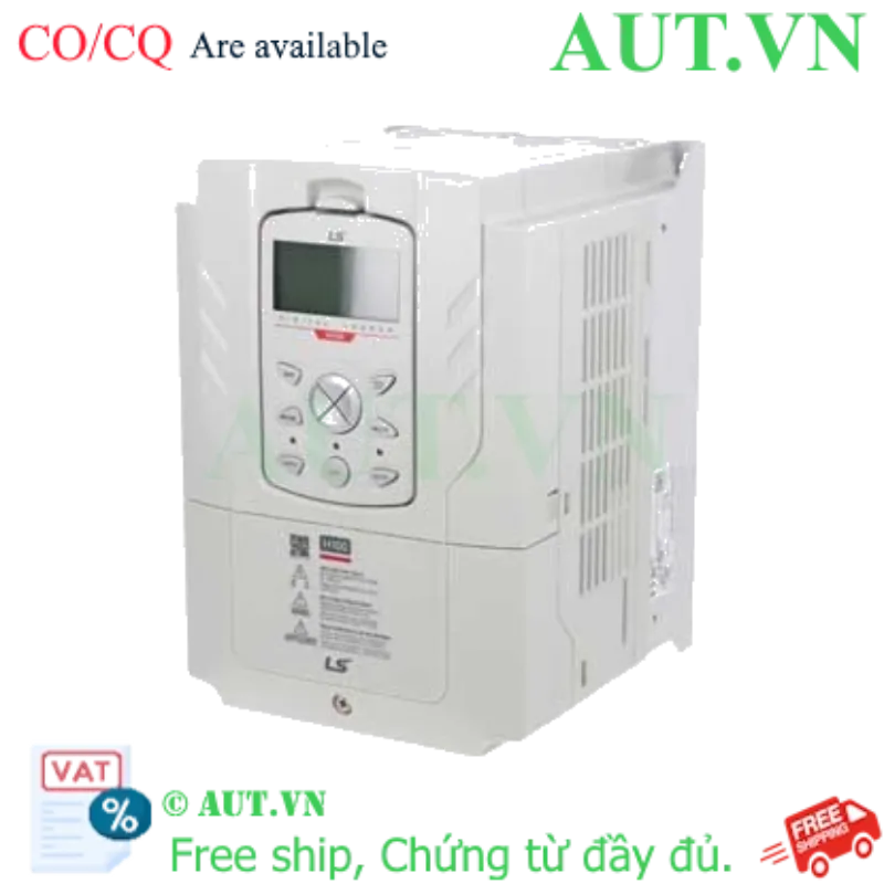 Ảnh của Biến tần LS H100 5.5kW LSLV0055H100-4COFN | Chuyên Bơm Quạt, Tích Hợp Lọc EMC, Tiết Kiệm Điện