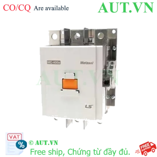 Ảnh của Công tắc tơ 3 pha LS MC-400a 24VAC 400A 200kW 2NO+2NC