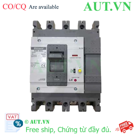 Ảnh của Aptomat chống giật 4 cực LS EBN404c 250A 100/200/500mA .