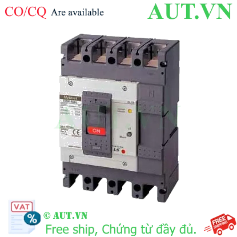 Ảnh của Aptomat chống giật 4 cực LS EBN404c 350A 30mA .