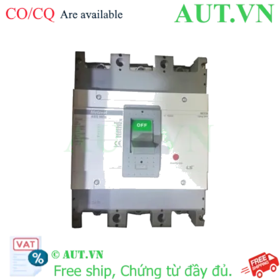 Ảnh của Aptomat LS ABS803c 700A - 3P, 700A, 75kA, 500VDC, 690VAC