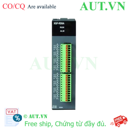 Ảnh của Mô đun Nhiệt độ LS XGF-RD8A: 8 Kênh RTD Pt100/JPt100, Độ Chính Xác 16-bit, Chính Hãng AUT VN