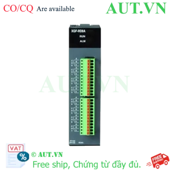 Ảnh của Mô đun Nhiệt độ LS XGF-RD8A: 8 Kênh RTD Pt100/JPt100, Độ Chính Xác 16-bit, Chính Hãng AUT VN