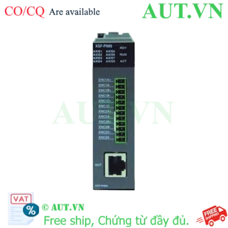 Ảnh của Module Điều Khiển Vị Trí PLC LS XGF-PN8B - 8 Trục, Nội Suy Chính Xác, Kết Nối Ethernet | AUT VN