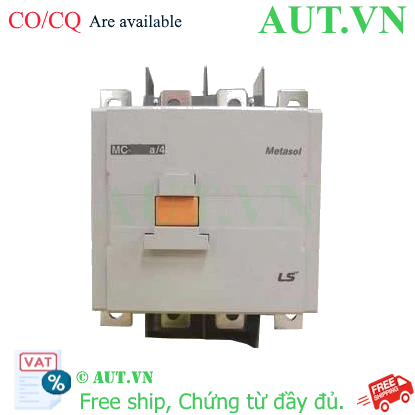 Ảnh của Công tắc tơ 4 cực (4NO) LS MC-400a/4 220VAC 400A 200kW 2NO+2NC