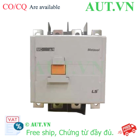Ảnh của Công tắc tơ 4 cực (4NO) LS MC-400a/4 380VAC 400A 200kW 2NO+2NC