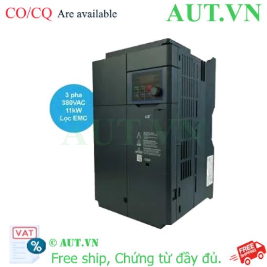 Ảnh của Biến tần LS G100 LSLV0110G100-4EOFN 11kW/15kW | 3 Pha 380V | Điều khiển Vector SVC