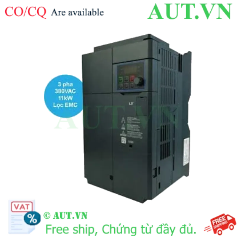 Ảnh của Biến tần LS G100 LSLV0110G100-4EOFN 11kW/15kW | 3 Pha 380V | Điều khiển Vector SVC