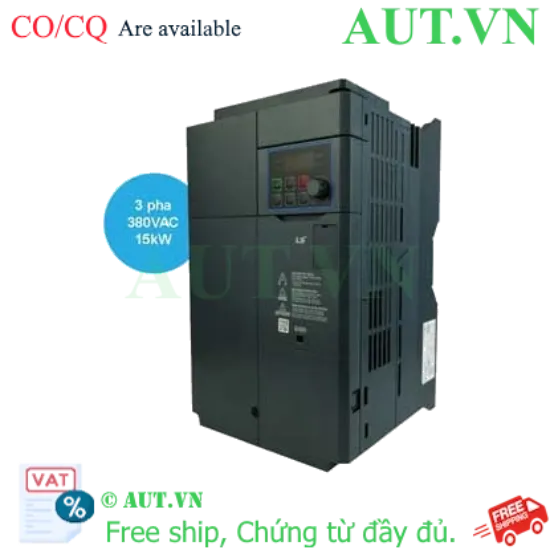 Ảnh của Biến Tần LS G100 LSLV0150G100-4EONN 15kW 3 Pha 380V - Điều Khiển SVC, Chịu Quá Tải 150%, Tiết Kiệm Điện | AUT VN