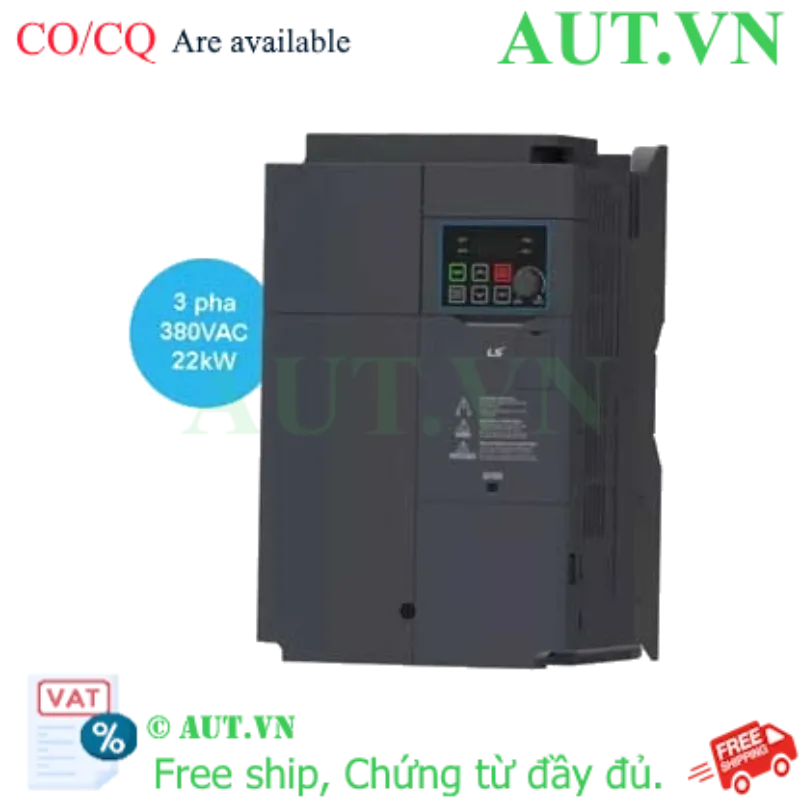 Ảnh của Biến Tần LS LSLV0220G100-4EONN 22kW 3 Pha 380V | Điều Khiển SVC, Tải Nặng HD, Chính Hãng AUT VN
