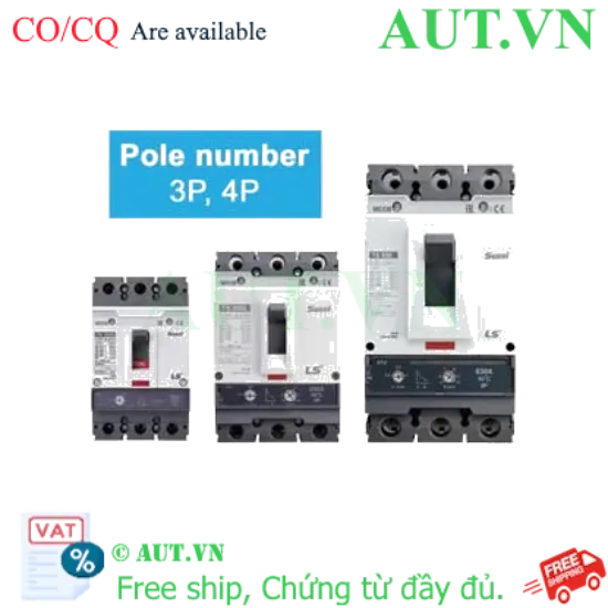 Ảnh của MCCB LS TS1000H 3P 1000A - Aptomat Khối Susol 70kA, 1000AF, Bền Bỉ & An Toàn | AUT VN