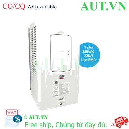 Ảnh của SV0220IS7-4NOFD Biến tần LS dòng IS7 3 pha 380VAC 22kW 45A,61A 400Hz