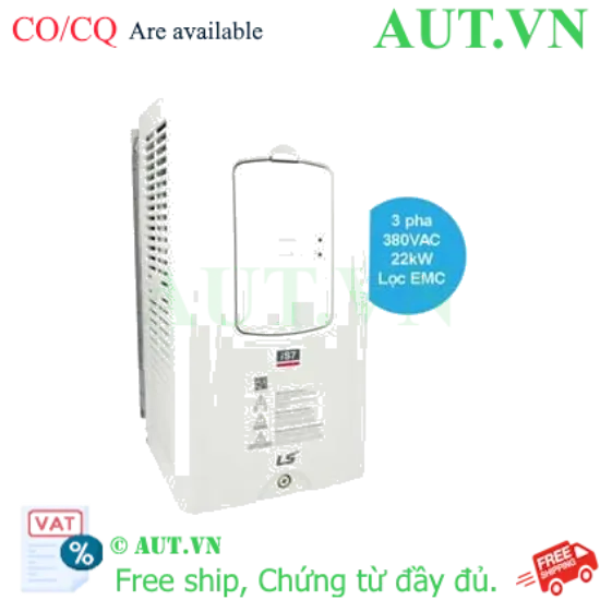Ảnh của Biến Tần LS IS7 SV0220IS7-4NOFD 22kW 3 Pha 380V: Điều Khiển SVC, 400Hz, Tích Hợp Lọc EMC - Chính Hãng AUT VN