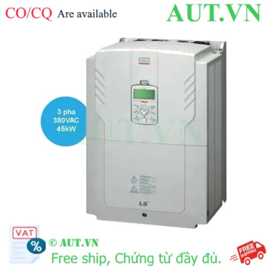 Ảnh của LSLV0450H100-4COND - Biến tần LS 3 pha 380VAC 45kW 91A 400Hz
