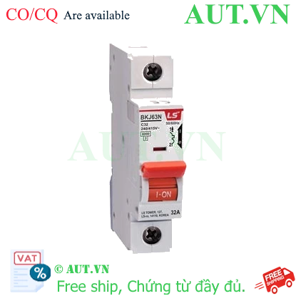Ảnh của Aptomat cài LS BKJ63N 1P C32A 6kA