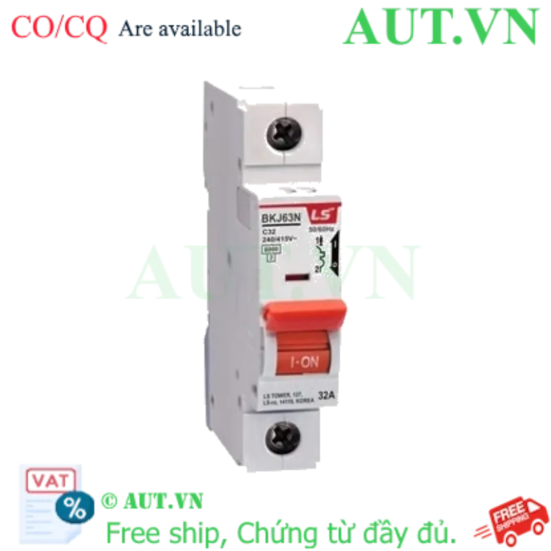 Ảnh của Aptomat cài LS BKJ63N 1P C32A 6kA