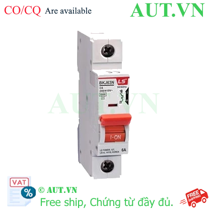 Ảnh của Aptomat cài LS BKJ63N 1P C6A 6kA