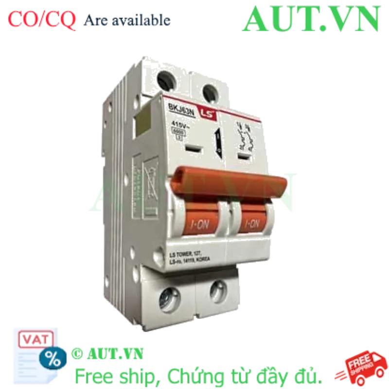 Ảnh của Aptomat cài LS BKJ63N 2P B6A 6kA