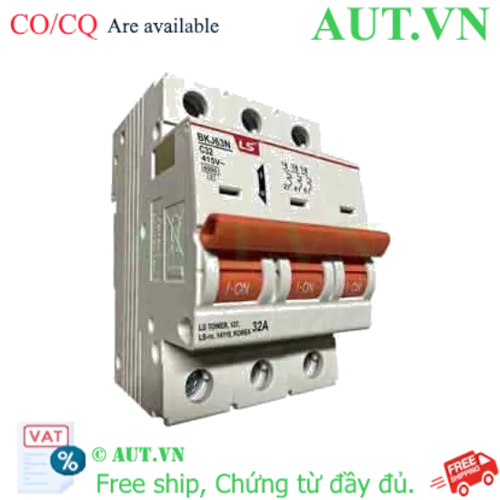 Ảnh của Aptomat cài LS BKJ63N 3P C32A 6kA