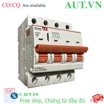 Ảnh của Aptomat cài LS BKJ63N 4P D25A 6kA