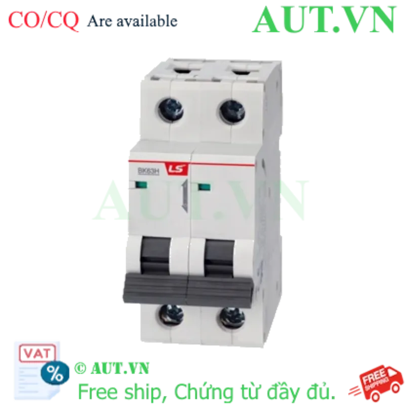 Ảnh của Aptomat cài MCB LS BK63H 2P 10A 