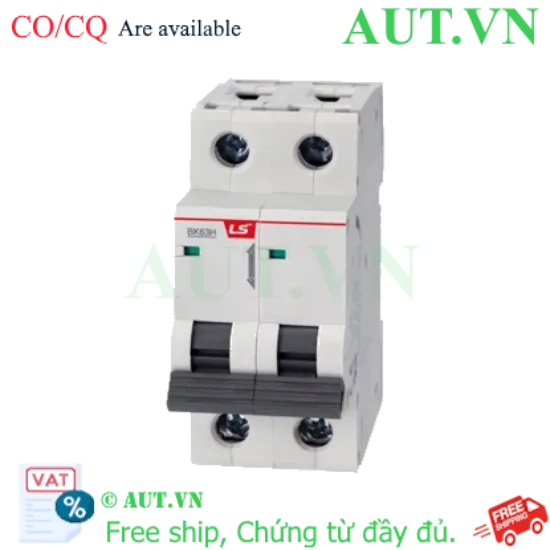 Ảnh của Aptomat cài MCB LS BK63H 2P 20A 