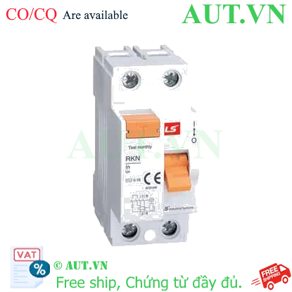 Ảnh của Aptomat chống giật (RCCB) LS RKN 1P+N 25A 100mA .